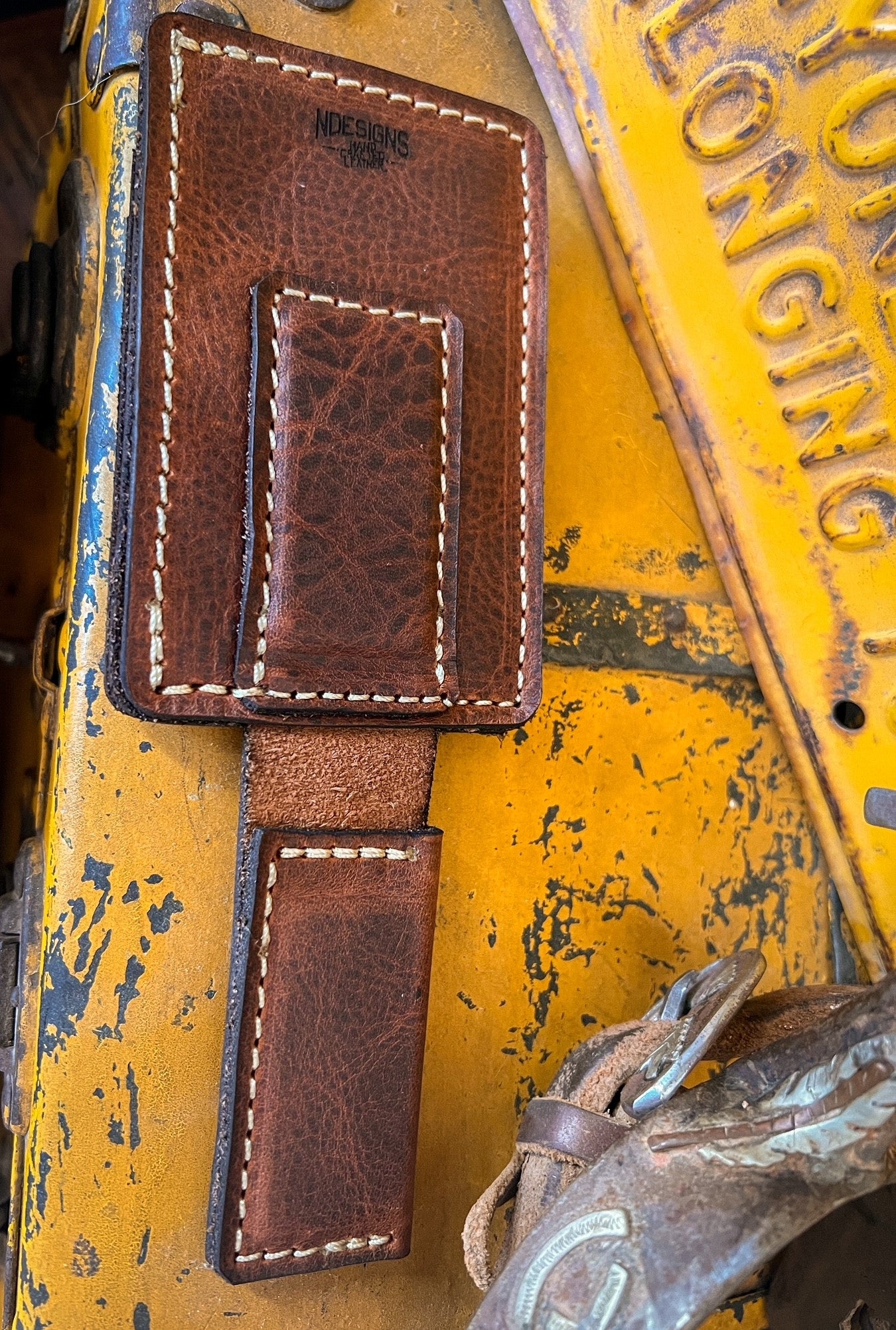 The Thrifty Cowhand Magnetic Wallet